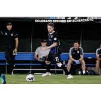 Colorado Springs Switchbacks FC with possession