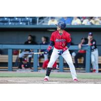 Jacksonville Jumbo Shrimp second baseman Isan Diaz