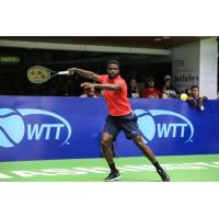 Frances Tiafoe of the Washington Kastles was tested in his first match of the 2018 season