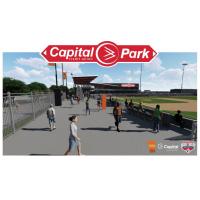 Capital Credit Union Park concourse rendering