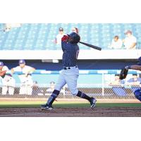 Irving Falu of the Syracuse Chiefs had three hits and drove in three runs Tuesday night