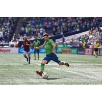 Seattle Sounders FC midfielder/forward Victor Rodriguez