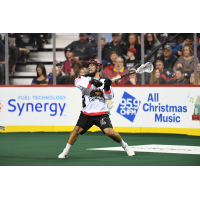 Forward Holden Cattoni with the Calgary Roughnecks