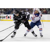 Forward Justin Auger with the Ontario Reign