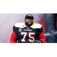 Offensive Lineman D'Angelo McCray with the Iowa Barnstormers