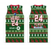 Wisconsin Herd's Holiday-Themed Jersey