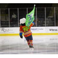 Maine Mariners mascot Beacon the Puffin