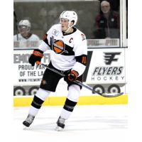 Forward Brendan Furry skating with the Omaha Lancers