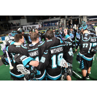 Rochester Knighthawks huddle