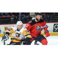 Binghamton Devils defenseman Eric Gryba vs. the Wilkes-Barre/Scranton Penguins