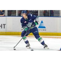 Defenceman Reece Harsch with the Seattle Thunderbirds