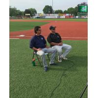 Duluth Huskies Head Coach Tyger Pederson and new Hitting Coach Stu Pederson