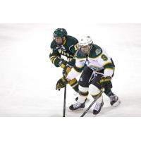 Forward Alec Butcher with the University of Alaska-Anchorage