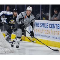 Mackenzie MacEachern of the San Antonio Rampage against the Colorado Eagles