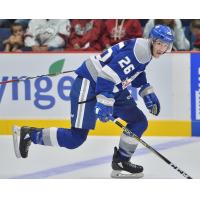 Forward Anthony Tabak with the Sudbury Wolves