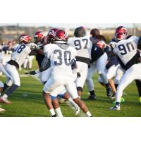 Channing Stribling of the Memphis Express at practice