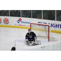 Tri-City Storm goaltender Isaiah Saville