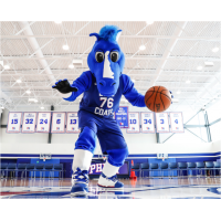 Delaware Blue Coats mascot Coaty