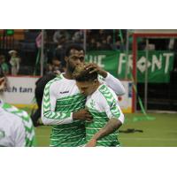 Dallas Sidekicks walk off the field after a loss