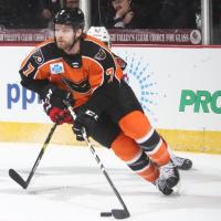 Zach Palmquist of the Lehigh Valley Phantoms