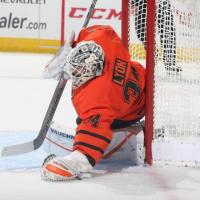 Lehigh Valley Phantoms goaltender Alex Lyon