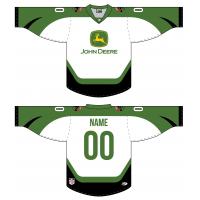 Waterloo Black Hawks John Deere jerseys