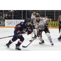 Macon Mayhem center John Siemer vs. the Huntsville Havoc