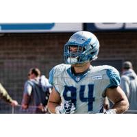 Salt Lake Stallions defensive end Karter Schult