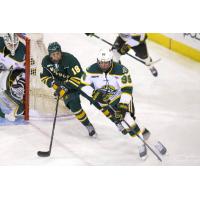 Forward Nicolas Erb-Ekholm with the University of Alaska-Anchorage