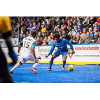 Kansas City Comets control possession vs. the St. Louis Ambush