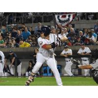 Somerset Patriots outfielder Ramon Flores