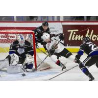 Vancouver Giants right wing Jared Dmitriw vs. the Victoria Royals