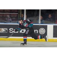 Kelowna Rockets defenceman, Kaedan Korczak