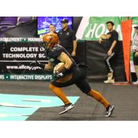 Jarrod Harrington of the Arizona Rattlers returns a kickoff