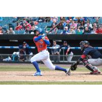 David Thompson knocked in three runs in Sunday afternoon's Syracuse Mets win