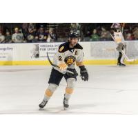 Forward Ben Duffy with the Norfolk Admirals