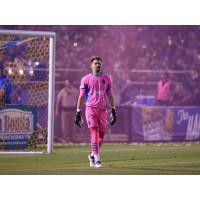 Las Vegas Lights FC goalkeeper Thomas Olsen