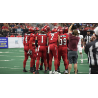 Jacksonville Sharks huddle