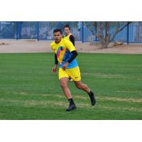 Junior Sandoval training with Las Vegas Lights FC