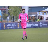 Adam Hobbs was Las Vegas Lights FC's starting goalkeeper for the second match in a row