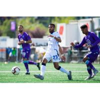 Ajay Khabra with FC Edmonton