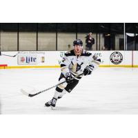 Christopher Brown with the Wheeling Nailers