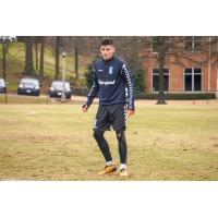 Forward Madison FC defender Gustavo Fernandes