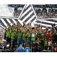 Seattle Sounders FC celebrate 2019's MLS Cup victory