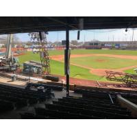 Renovations at Bosse Field, home of the Evansville Otters