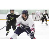 Forward Corey Tumenas with the NA3HL's New England Stars