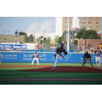 High Point Rockers pitcher Luke Irvine