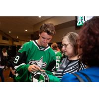 Jake Oettinger of the Texas Stars