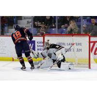 Vancouver Giants goaltender David Tendeck