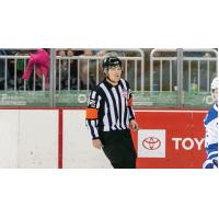 ECHL referee Andrew Bruggeman